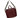 Sac cabas Roger daim bordeaux