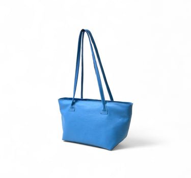 Sac Yvonne cuir bleu
