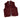 Gilet Gilbert fausse fourrure bordeaux x lainage T.S