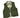Gilet Gilbert velours kaki x lainage carreaux kaki T.M