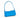 Sac Richard cuir cyan