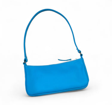 Sac Richard cuir cyan