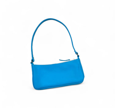 Sac Richard cuir cyan