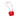 Sac minus cuir rouge