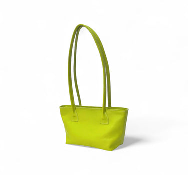 Sac baby Yvonne cuir lime