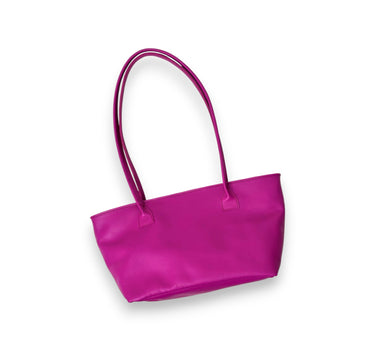 Sac Yvonne cuir fuchsia