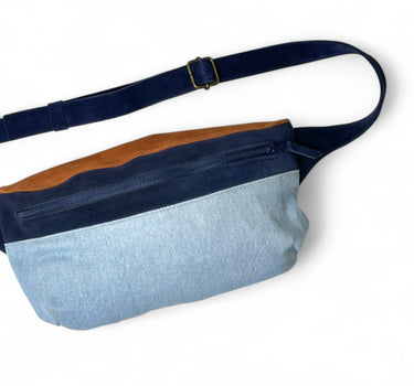 Sac banane Denise mix jean