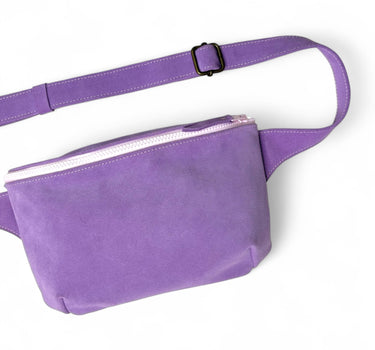 Sac banane Yvette daim lila