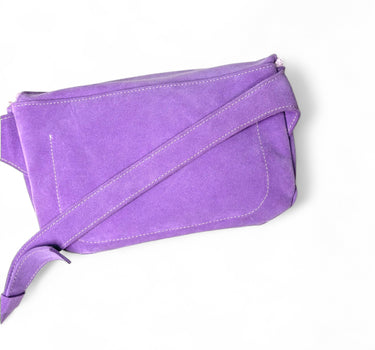 Sac banane Yvette daim lila