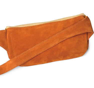 Sac banane Jane mix daim rouille