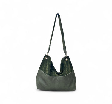 Sac Albert daim kaki foncé