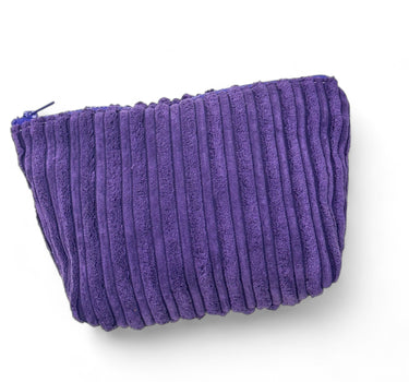 Petite trousse velours violet