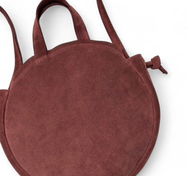 Sac Jeanine daim bordeaux