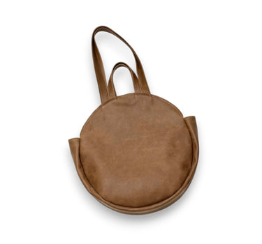 Sac Jeannot cuir grainé chocolat