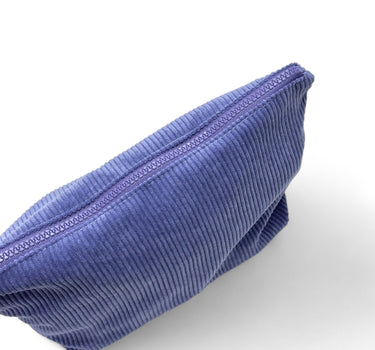 Petite trousse velours lilas