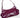 Sac Billie cuir vernis cerise