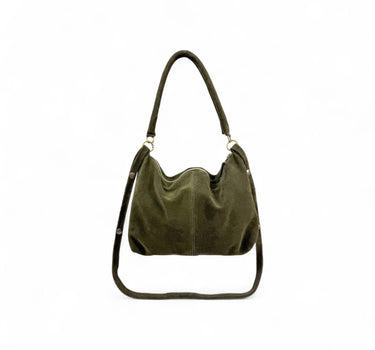 Sac Suzanne daim kaki foncé