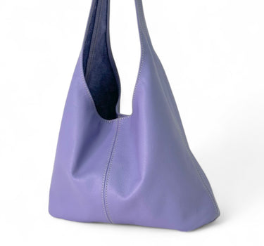 Sac Agatha cuir orchidée