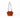Sac minus cuir vernis brique