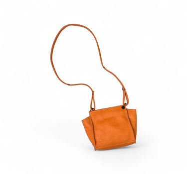 Sac minus cuir orange