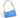 Sac Richard mix cuir bleu x chocolat vernis