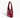 Sac Agatha cuir vernis bordeaux
