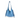 Sac Agatha Cuir Bleu à Franges