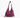 Sac Agatha Nubuck Grenat à Franges