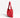 Sac Agatha réglable cuir grainé rouge