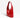 Sac Agatha cuir vernis rouge