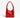 Sac Agatha cuir vernis rouge