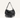 Sac Suzie cuir noir à franges