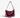 Sac Suzie cuir vernis bordeaux