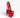 Sac Yvonne cuir vernis rouge